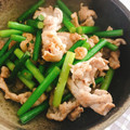 みなっこちゃん's cooksnap of when they made 豚肉とニンニクの芽の美味しい中華炒め.