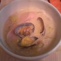 natsuka77's cooksnap of when they made あさりとウインナーの豆乳クリームシチュー.
