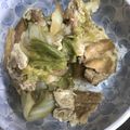 ヒヨコマメ☆'s cooksnap of when they made 1人分　キャベツと油揚げの卵丼.