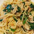 yoama's cooksnap of when they made 和風鮭パスタ.