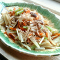 mayuyuキッチン's cooksnap of when they made 大根の皮で副菜♫きんぴら炒め.
