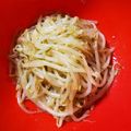 ★☆なちゅ☆★'s cooksnap of when they made 簡単すぎる！ピリ辛もやしのナムル.