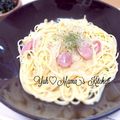 YUH♡ママ's cooksnap of when they made 市販のクリームソースで簡単パスタ♪.