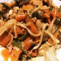 Chika_sck's cooksnap of when they made 簡単！豚キムチもやしの甘辛炒め.