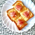 ふたごゆき's cooksnap of when they made 生ハムペッパーのマーマレードチーズ.