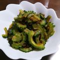 なち☆★'s cooksnap of when they made 激旨☆ゴーヤのきんぴら.