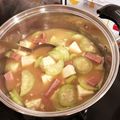 ちびママあや's cooksnap of when they made ヘチマの味噌汁.