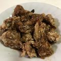 papikun's cooksnap of when they made 鶏の唐揚げ♪油淋鶏（ユーリンチー）♪.
