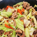 みぃみ087's cooksnap of when they made 野菜大量消費♡豚肉と厚揚げの味噌炒め☆.