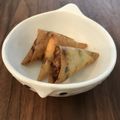 ようこぽんぽんまる's cooksnap of when they made なすピーマン入キャンディチーズミンチ春巻.