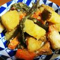 セルビアコソボ's cooksnap of when they made じゃがいもと茎ワカメの煮物.