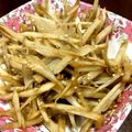 asyuhi's cooksnap of when they made 簡単！ご飯が進むきんぴらごぼう(^o^).