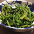 yurari0719's cooksnap of when they made ほうれんそうのごまあえ.