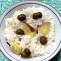 ひこモチ's cooksnap of when they made 秋の炊き込み御飯～お芋とむかご.