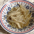 ぽぽきゅ's cooksnap of when they made 【えのき・もやしのオイスターソース煮】.