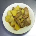 ☆ありか358☆'s cooksnap of when they made 手羽先とじゃが芋の煮物♪ホクホク食感♪.