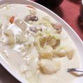 ☆ぴーなっつ☆'s cooksnap of when they made 鶏肉と白菜のクリーム煮（豚こま肉でも）.