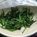 横浜まりん's cooksnap of when they made ほうれん草のナムル★ストック料理.