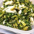 卵せんべい's cooksnap of when they made 大根菜とササミの常備菜.