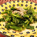あーこ姐's cooksnap of when they made つるむらさきのゴマ和え.
