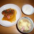 アオバズク's cooksnap of when they made ちょっとお洒落なポークステーキ.