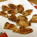 chou*'s cooksnap of when they made 鶏皮のカリカリ揚げ♪おつまみに～.