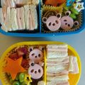 dolphin69's cooksnap of when they made 魚ニソdeパンダちゃん＊キャラ弁おかず.