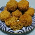 料理好き独身男子's cooksnap of when they made カレーリメイク★ライスコロッケ★.