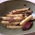 ガンビ's cooksnap of when they made 秋！さつまいもの胡麻あえ【レンジで2分】.