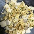 食べまくり's cooksnap of when they made 中国家庭料理♪豆腐の卵炒め.