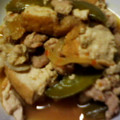 lambsy's cooksnap of when they made ☆厚揚げと豚肉の煮炒め☆.