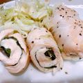 kimiayumi's cooksnap of when they made ヘルシー！簡単！ささみのチーズしそ巻き.