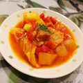 ☆momomama☆'s cooksnap of when they made 厚切りベーコンと野菜の、トマトスープ！.