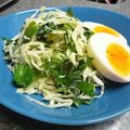 卯月のうさぎ２０１４'s cooksnap of when they made 大葉たっぷりコールスロー.