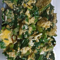 junko917's cooksnap of when they made 栄養満点簡単一品♪セロリと塩こんぶ卵炒め.