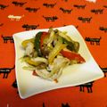 龍青空ママ's cooksnap of when they made 豚肉と茄子・パプリカ★ガーリック中華炒め.