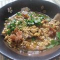 miyuki12's cooksnap of when they made 梅ぇサバ缶納豆.