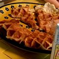 cocoism's cooksnap of when they made HMでアメリカンワッフル.