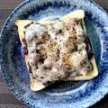 ｍａｒしゃん's cooksnap of when they made ❁サツマイモあんこチーズトースト❁.