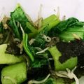 鈴宮蒼's cooksnap of when they made ☆チンゲン菜としらすと海苔のお浸し☆.