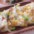 ニナw's cooksnap of when they made 枝豆ととうもろこしのチヂミ.