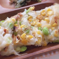 ニナw's cooksnap of when they made 枝豆ととうもろこしのチヂミ.