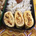 まさたかまま's cooksnap of when they made お弁当に❤ミートソースINたまご焼き.