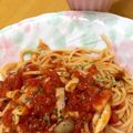 トロイメライ♬'s cooksnap of when they made かんたん！基本！トマトパスタ.