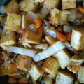 momoazeru's cooksnap of when they made 厚揚げで♪酢豚風炒め.