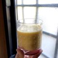 マリネ▽▲'s cooksnap of when they made 柿とバナナの豆乳スムージー.