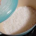 みゃじま's cooksnap of when they made 離乳食 軟飯 お鍋で簡単6食分.
