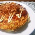 kucina's cooksnap of when they made 長芋なくてもフワフワの関西風お好み焼き☆.