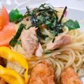 natu38's cooksnap of when they made ☆和えるだけ！シーチキンと梅のパスタ☆.