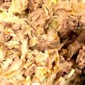クックFUX58H☆'s cooksnap of when they made 豚こま肉と玉ねぎの白だしマヨソース.